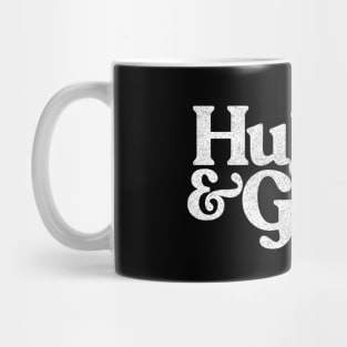 Hustle & Grind / Retro Style Typography Apparel #2 Mug